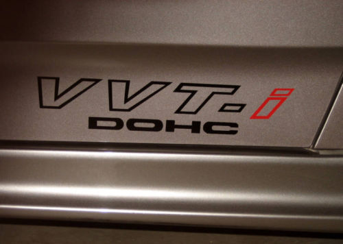 vvt-i vvti sticker rood Celica Scion tc xB Matrix
