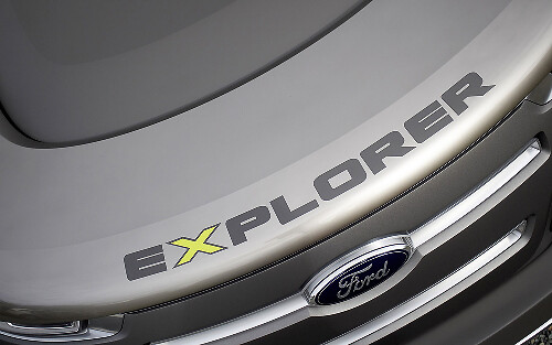 Ford Explorer America sticker voorruit topper raamsticker sticker