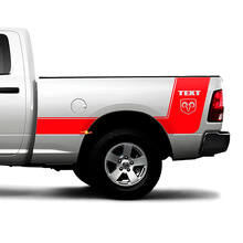 Hemi Logo Custom Strepen Zijvinyl Decal Sticker voor Dodge Ram 1500_2