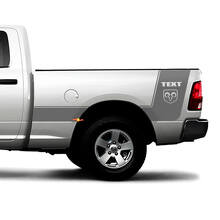 Hemi Logo Custom Strepen Zijvinyl Decal Sticker voor Dodge Ram 1500_3