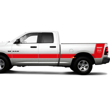 Hemi Logo Custom Strepen Zij Vinyl Decal Sticker voor Dodge Ram 1500_2