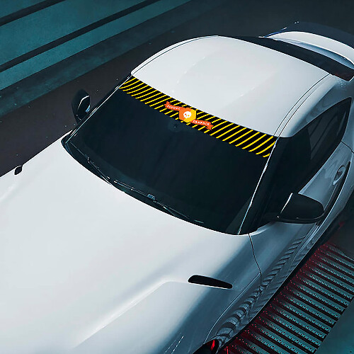 Voorruit Merklogo SupDec Graphix Decals Stickers Graphics Vinyl
