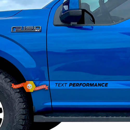 Paar Musclecar truck power truck Musclecar PERFORMANCE Sport Racing Streepembleem Auto Vrachtwagen Musclecar Performance
