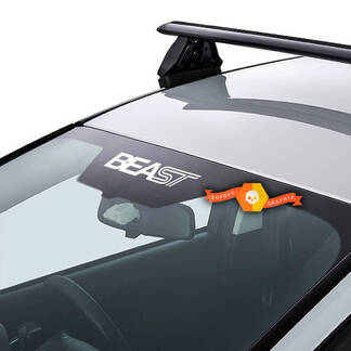 Ford Focus Fiesta Beast St Logo Banner Raamsticker Grafisch
