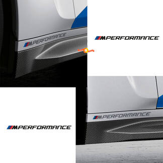 BMW M Performance G-serie M vinyl sticker aan de zijkant achter
