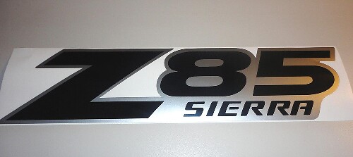 Z85 Sierra Fabrieksstijl Vinyl Stickers voor GMC Sierra
