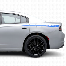 5.7L H/O Strepen Zijvinyl Decal Sticker voor Dodge Charger 2015-2026_2
