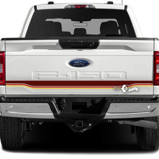 Ford F-150 XLT achterklep streep logo graphics zijstickers stickers 3 kleuren

