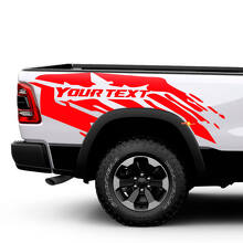Modderspat Beschermhoes Vinyl Decal Kit voor Dodge Ram 1500 Rebel_2