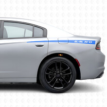 6.4L H/O Strepen Zijvinyl Decal Sticker voor Dodge Charger 2015-2026_2