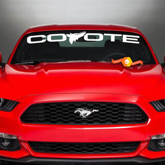 Mustang Coyote COYOTE voorruit vinyl grafische sticker sticker
