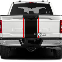 Brede Outline Stripe Motorkap Dak Achterklep Vinyl Decal Kit voor Musclecar truck XLT STX_2