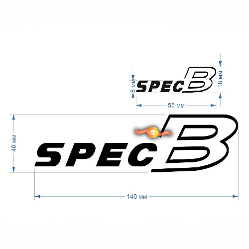 Sportstijl Windshield Vinyl Decal voor Subaru Voertuigen