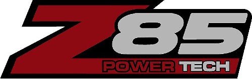 Z85 Power Tech Vinylstickerset voor GMC Sierra Yukon Canyon