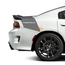 Tailband Aangepaste Achterklep Strepen Vinyl Stickers voor Dodge Charger_3