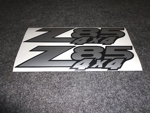 Z85 4x4 Vinyl Decal Sticker Set voor GMC Trucks
