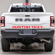 Aangepaste Lettering Achterklep Vinyl Decal voor Dodge Ram Power Wagon_3