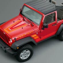 Vintage Strepen Motorkap- & Zijvinylstickerset voor Jeep Renegade CJ5 CJ7_3