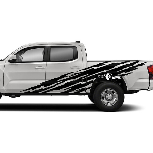2x Toyota Tacoma SR5 Deuren Bed Zijscherm Modderspat Vinyl Decals Grafisch Sticker 2