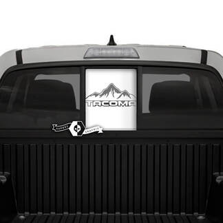 Toyota Tacoma SR5 Pick-up Truck achterruit bergen schaduw Vinyl stickers grafische Sticker
