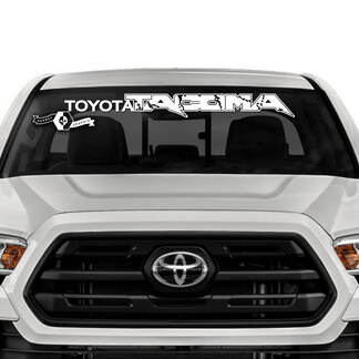 Voorruit vinyl sticker stickers kit voor Toyota Tacoma Raptor stijl

