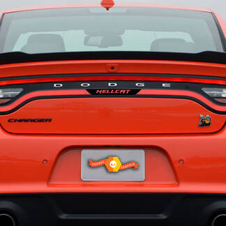 Hellcat vinyl sticker achterremlicht voor Dodge Charger 2021