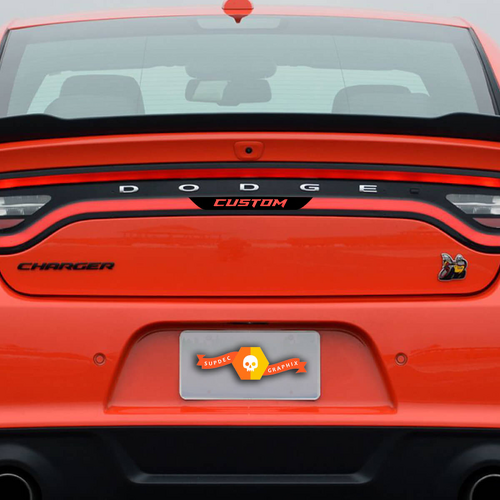 Achterremlicht Vinyl Decal Sticker voor Dodge Charger 2021 1388