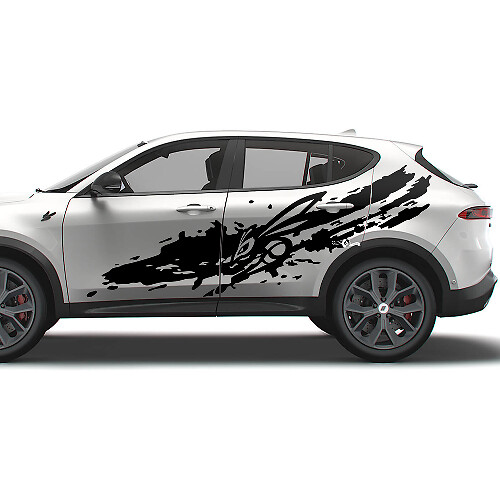 Hornet-logo modder spatstijl zij vinyl decal-kit voor Dodge Hornet