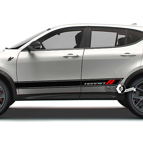 Hornet-logo zijstrips vinyl decal voor Dodge Hornet