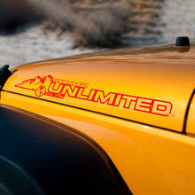 Unlimited Mountains Kap Vinyl Decal Rubicon Sahara Wrangler_3