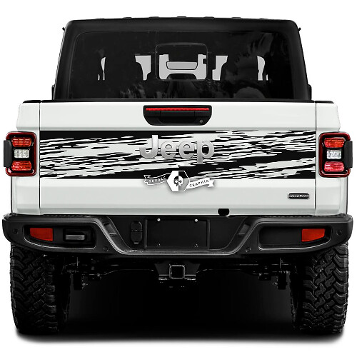 Jeep Gladiator Wrap Mud Stickers Stickers Vinyl Graphics Achterklep Bed Vinyl Stickers Stickers

