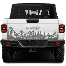 Jeep Gladiator Wrap Forest Mountains Stickers Stickers Vinyl Graphics Achterklep Bed Vinyl Stickers Stickers
 2