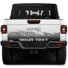 Jeep Gladiator Wrap Mud Stickers Decals Vinyl Graphics Achterklep Bed Vintage Klassieke Kleuren Vinyl Stickers Decals Gradiënt 3 kleuren
 3