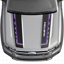 Dubbel Custom Motorkap Strepen Vinyl Decal Kit voor Musclecar Ranger_5