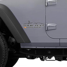 R2-D2 Mountains Stijl Zij Vinyl Sticker voor Jeep Wrangler Unlimited_2