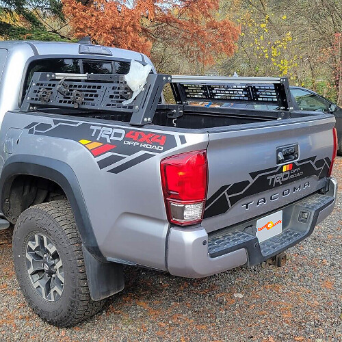 TRD 4x4 Off Road laadklep zijwand vinyl decal sticker voor Toyota Tacoma 2016-2024