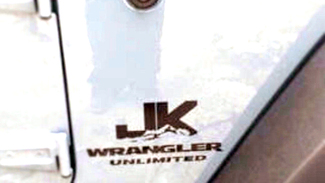2 JK Jeep Mountain Wrangler Unlimited CJ TJ YJ JK XJ alle kleuren sticker sticker