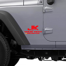 JK Mountain Style Vinyl Sticker voor Jeep Wrangler Unlimited_3