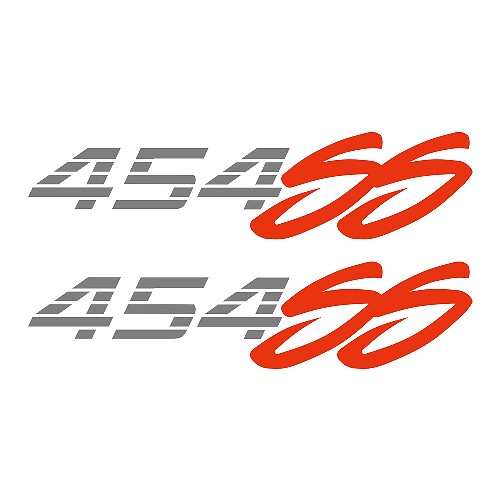 454 SS Truck zijwand vinyl decal stickers set voor Chevrolet Truck 90-91 92-93