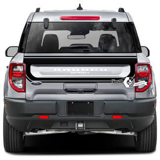 Ford Bronco achterklep bed wrap trim stickers stickers

