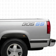 305 SS Zijwand Vinyl Decal Set voor Chevrolet Trucks_4