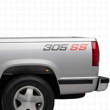 305 SS Zijwand Vinyl Decal Set voor Chevrolet Trucks_8