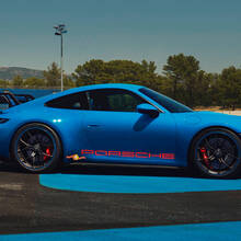 Porsche 911 2023 zijdeuren sticker
 2