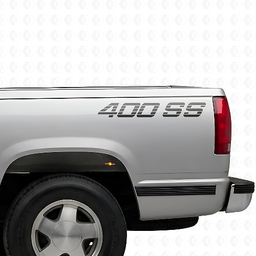 400 SS Bedside Vinyl Decal Set voor Chevrolet Trucks