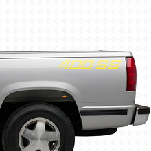 400 SS Bedside Vinyl Decal Set voor Chevrolet Trucks_8
