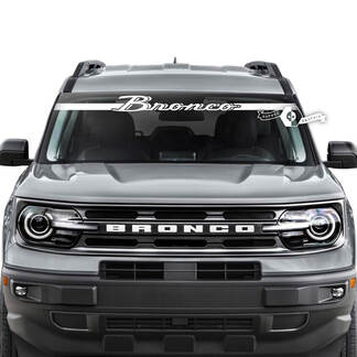 Ford Bronco achterruit logo strepen grafische stickers
