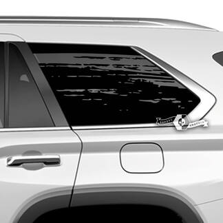 Paar Toyota Sequoia achterruit Dazzle Paint vernietigde vinylstickers sticker geschikt voor Toyota Sequoia
