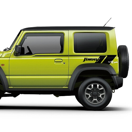Suzuki JIMNY Side Lines graphics Deuren sticker Logo sticker
