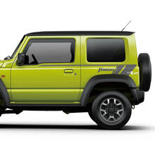 Suzuki JIMNY Side Lines graphics Deuren sticker Logo sticker
 2