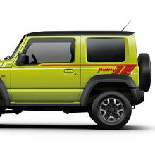 Suzuki JIMNY Side Lines graphics Deuren sticker Logo sticker
 3